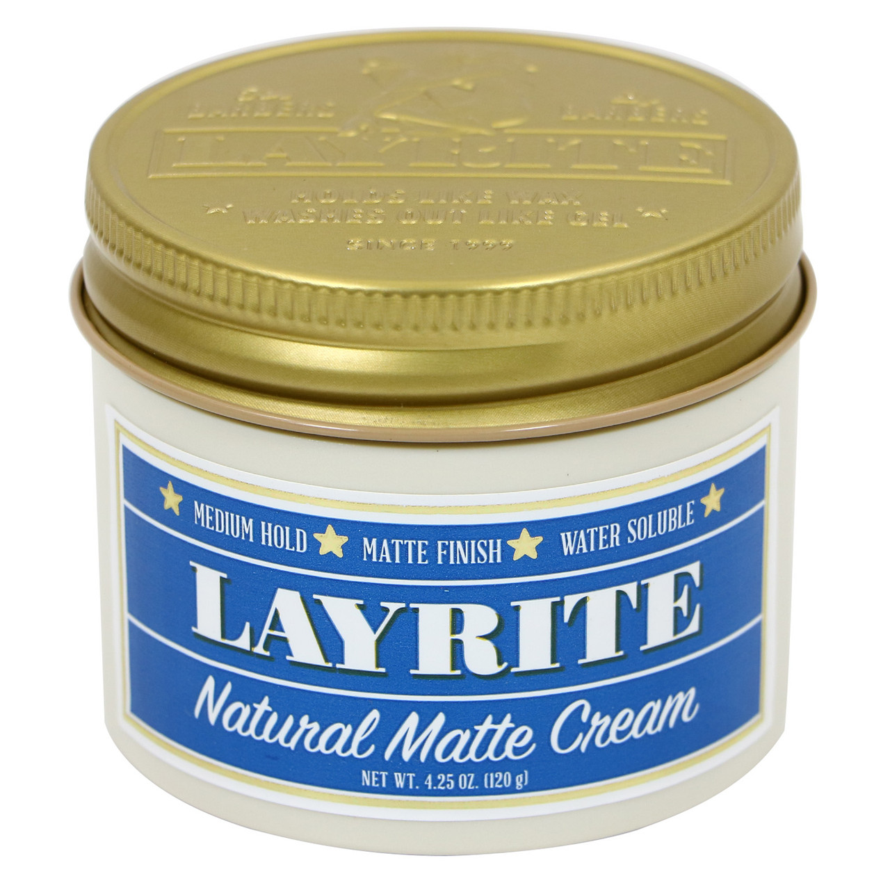 Layrite Natural Matte Cream Pomade 4.25 oz. - Merch2rock